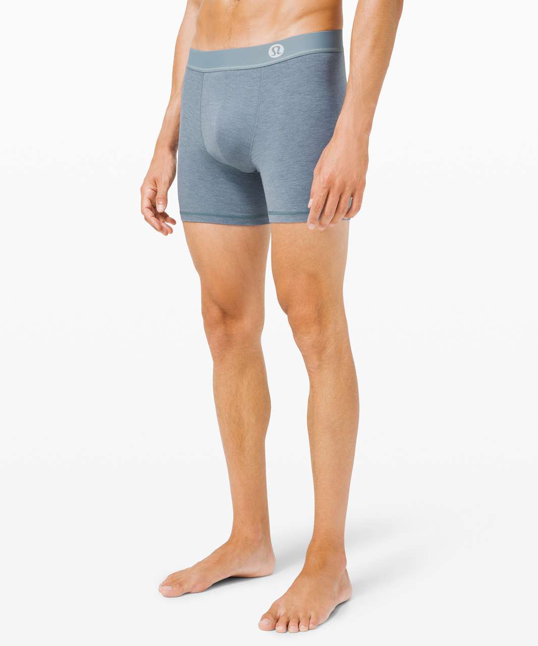 Lululemon Always In Motion Boxer *5" - Heathered Blue Fog