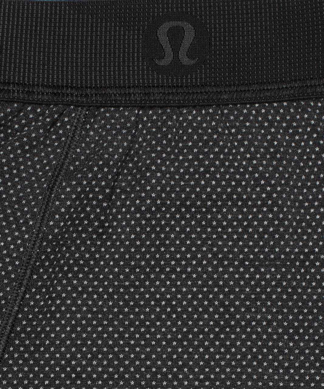 Lululemon Always in Motion Boxer Mesh - Heathered Core Black