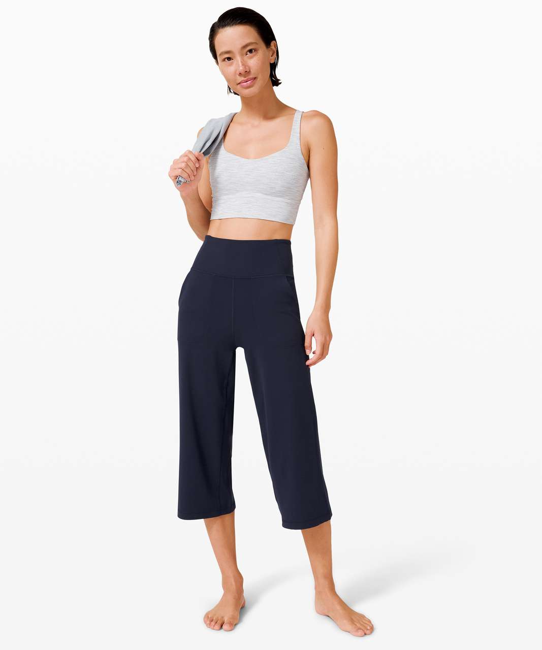 Lululemon Align Wide Leg Crop 23" - True Navy