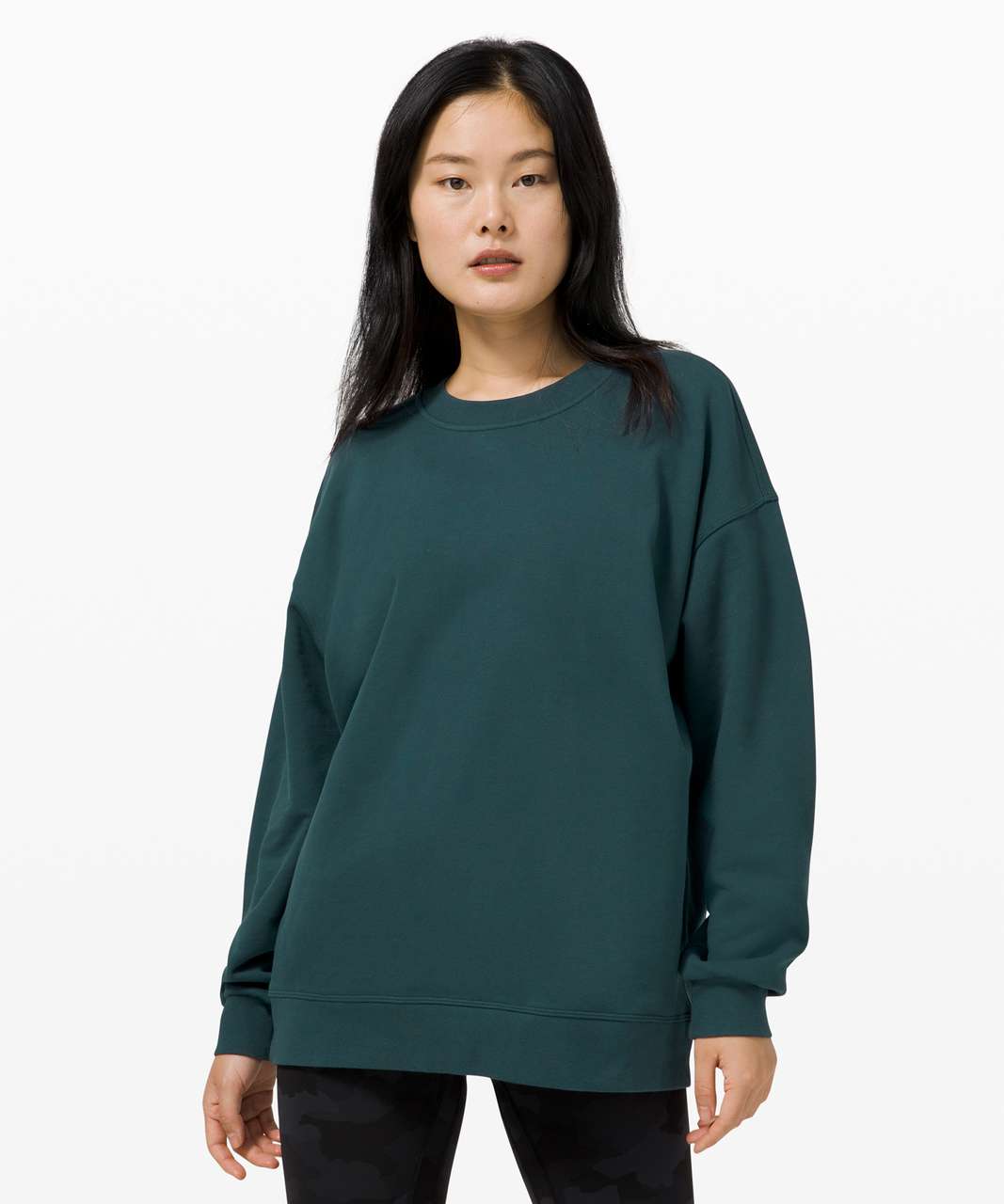 NWT Lululemon perfectly oversized crew neck sweatshirt Size: 8