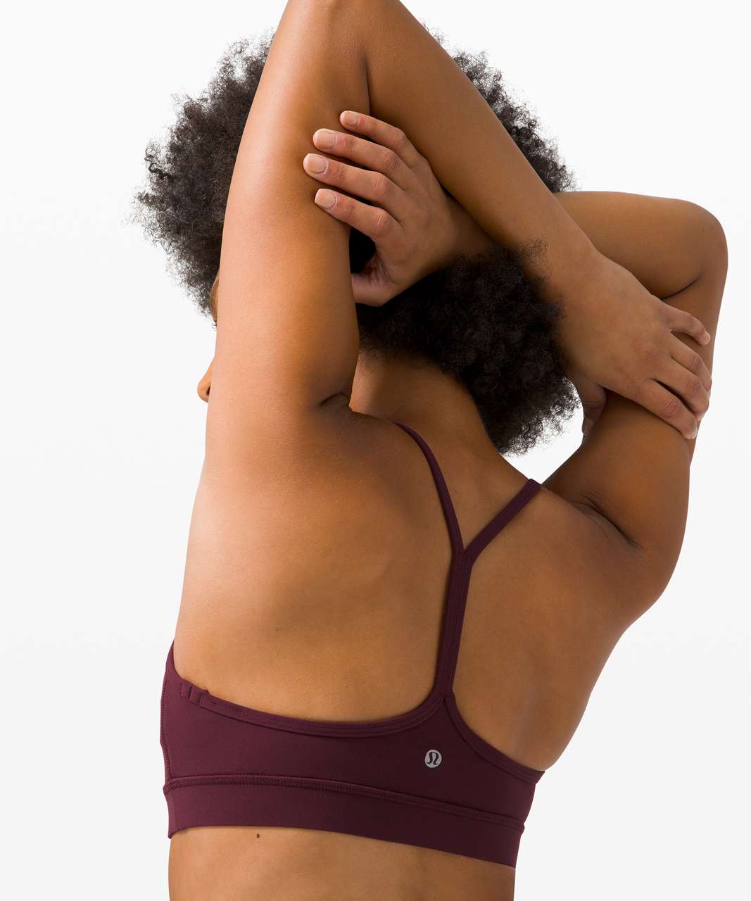 Lululemon Flow Y Bra Nulu *Light Support, B/C Cup - Cassis - lulu fanatics