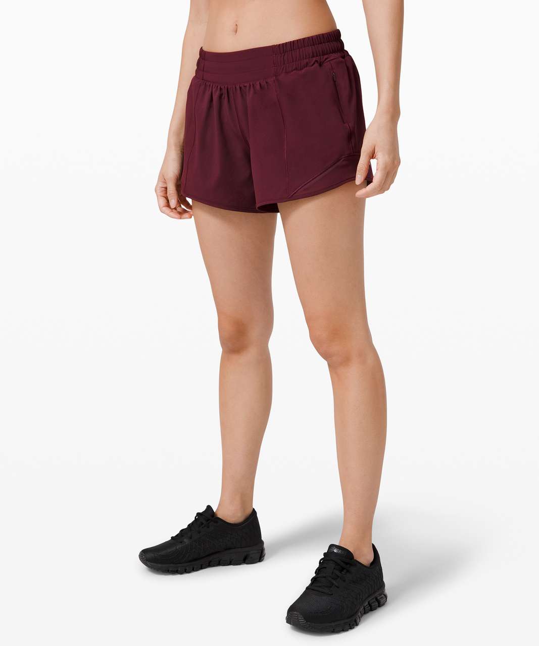 Lululemon Hotty Hot Short II *Long 4 - Cassis - lulu fanatics