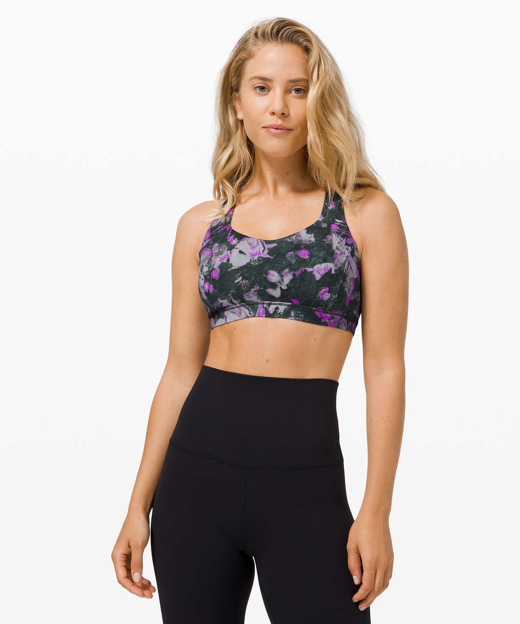 Lululemon Free To Be Serene Bra *Light Support, C/D Cup - Floral Shift Multi