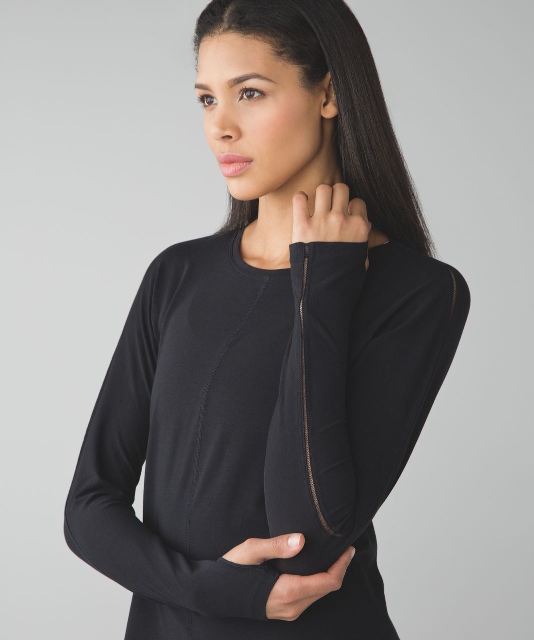 Lululemon Trapeze Long Sleeve - Black