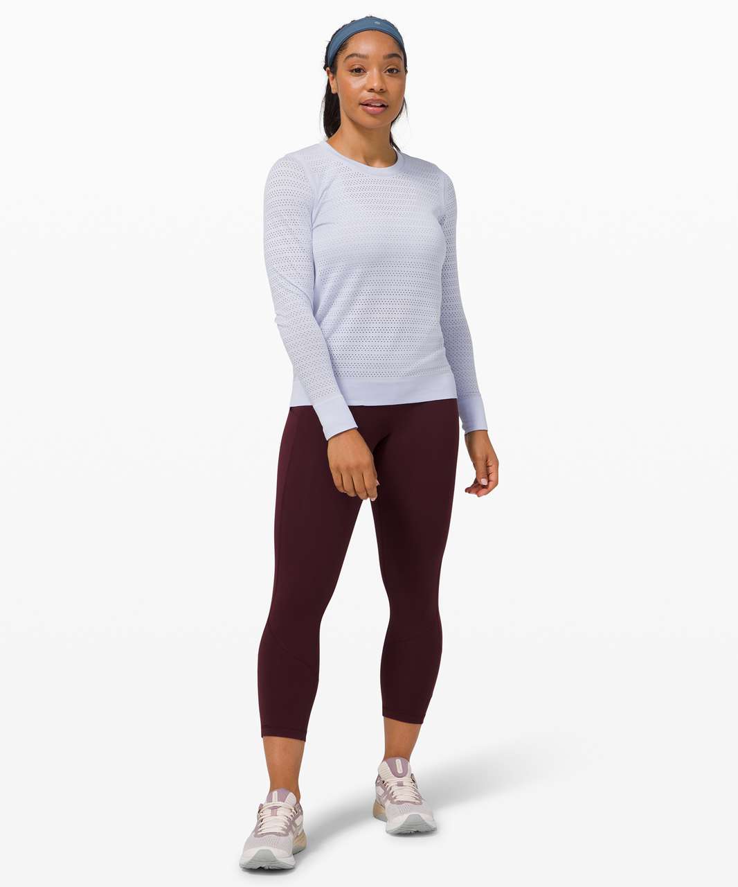 Lululemon Swiftly Breathe Long Sleeve - Serene Blue / Serene Blue