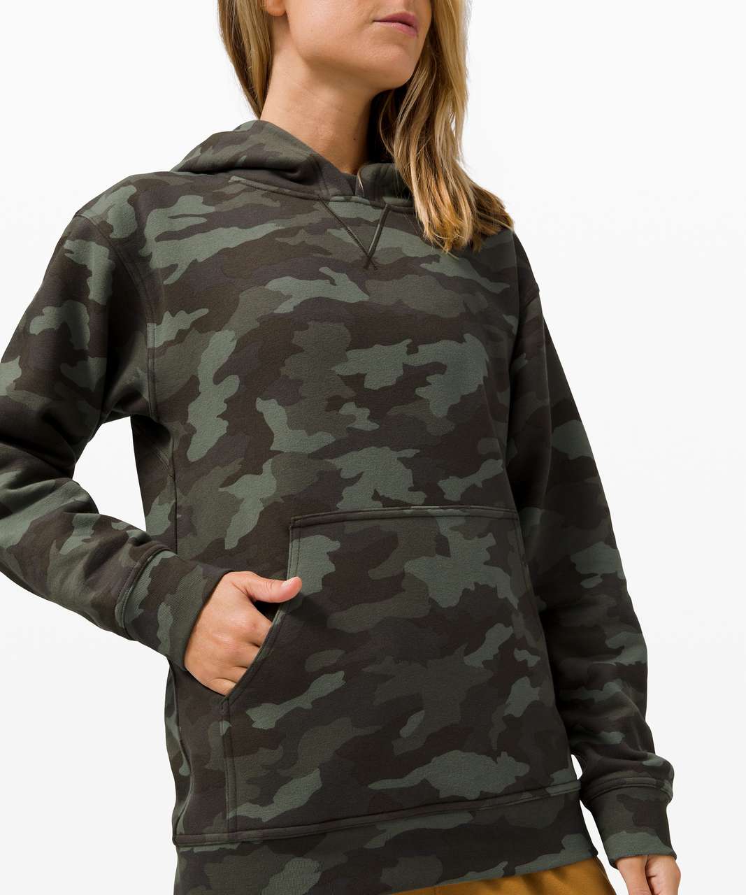 Lululemon All Yours Hoodie In Heritage 365 Camo Deep Coal