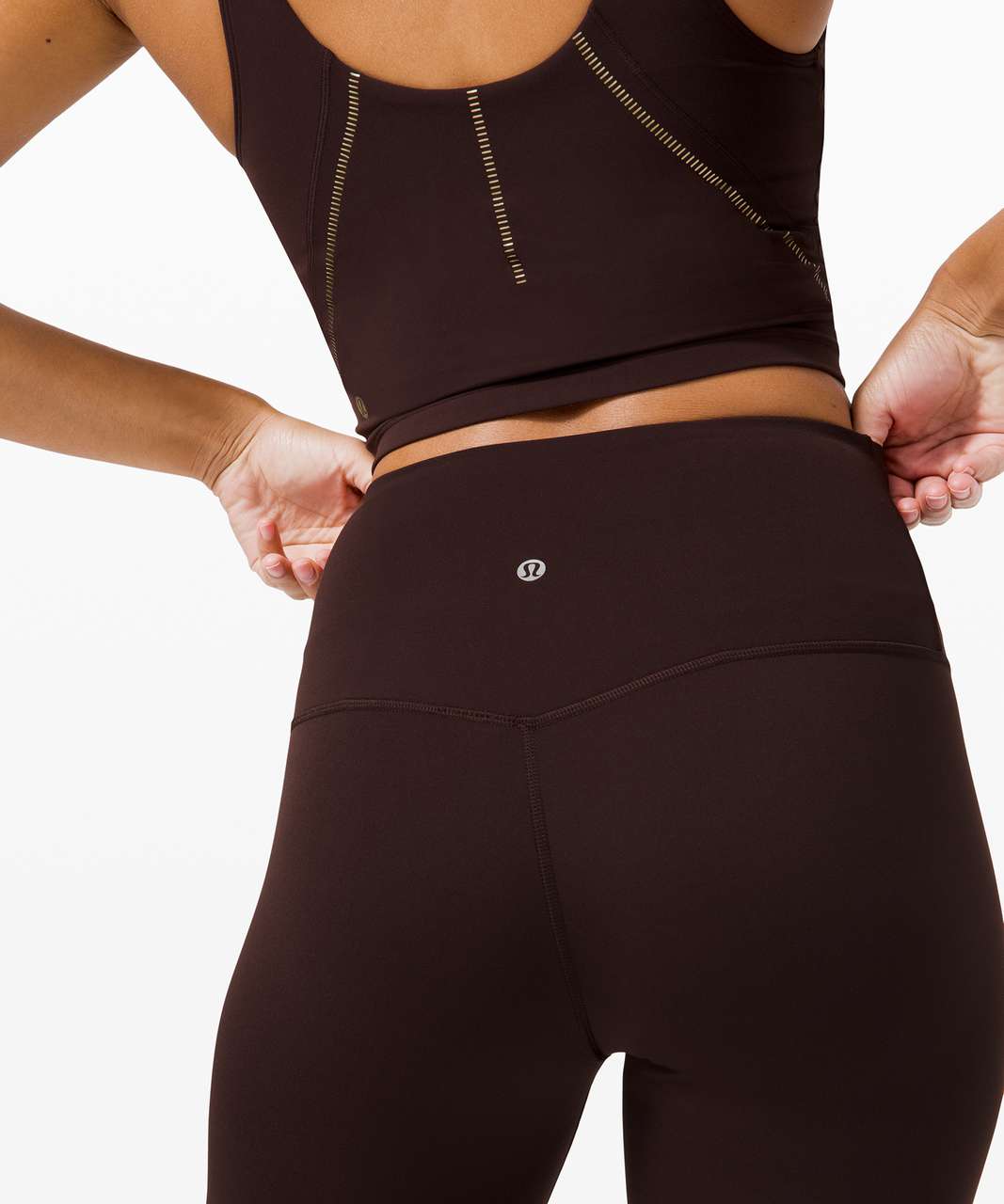 Lululemon Align High-Rise Tight 28 *Twist Waist - Black - lulu