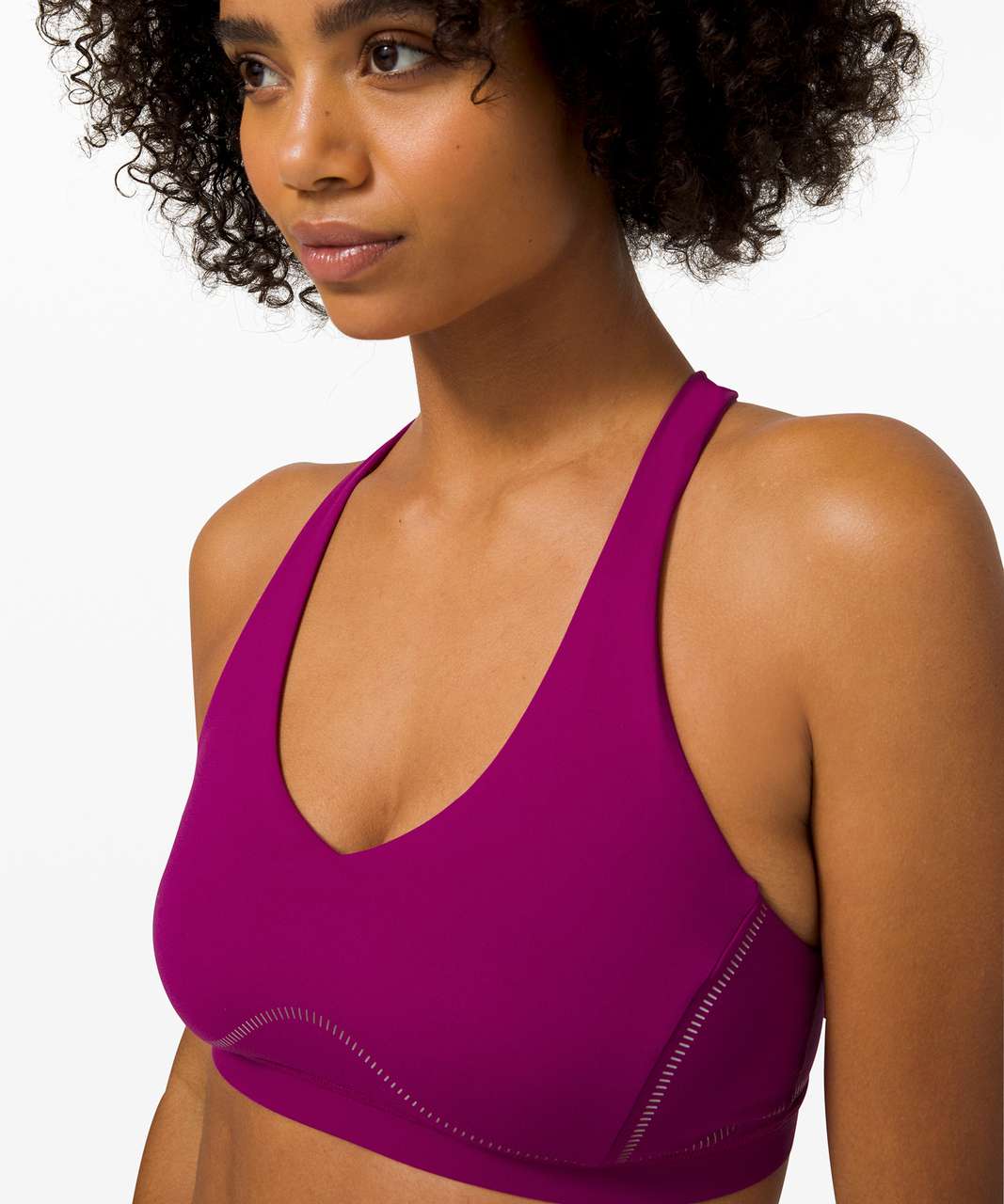 Lululemon Arise Bra *Light Support, C/D Cup - Deep Fuschia