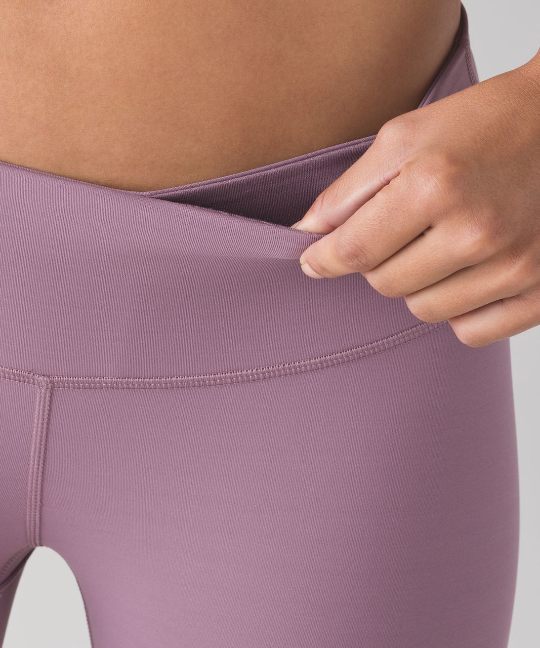 Lululemon Wunder Under Crop III - Dusty Mauve