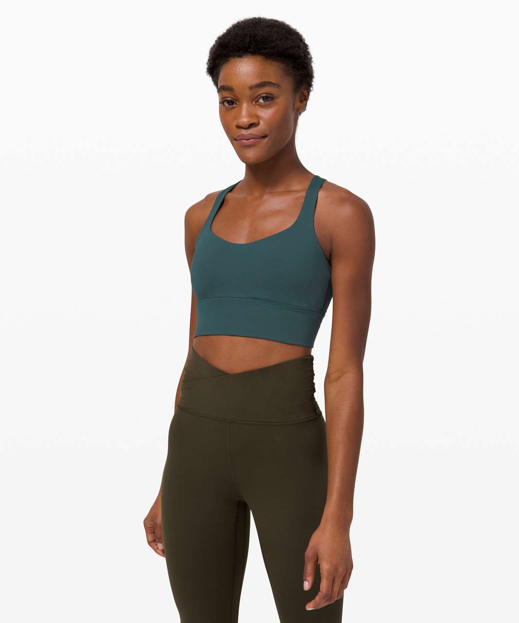 Lululemon Free To Be Bra Long Line *Light Support, A/B Cup - Submarine