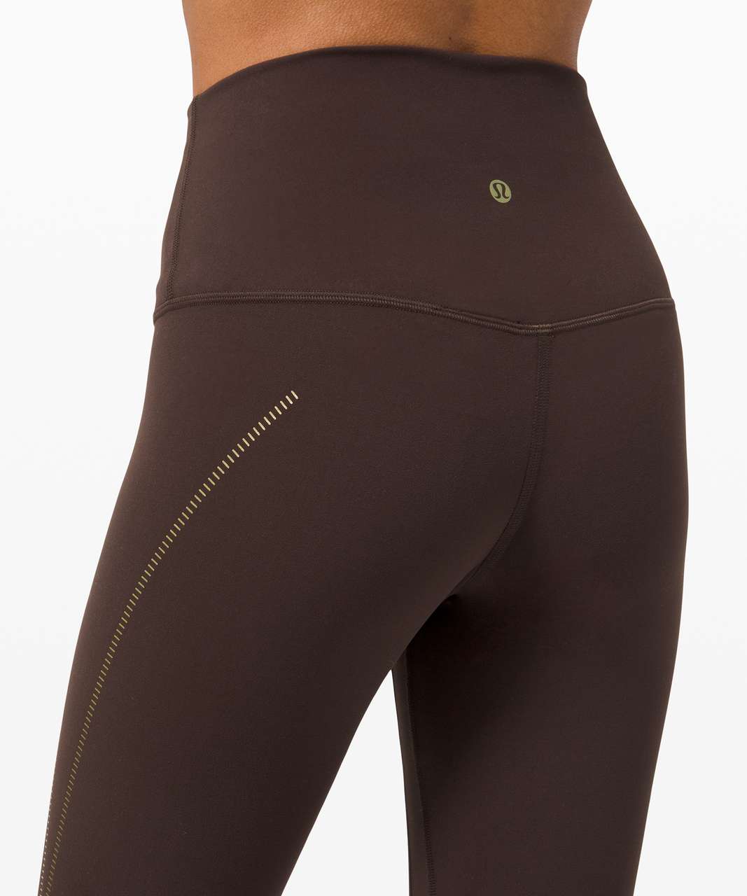 Lululemon Align High-Rise Crop 21 *Gold W6BHQS Nulu French Press Legging Size  8