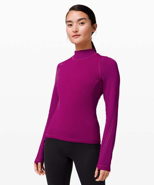 Lululemon Chase the Chill Long Sleeve - lulu fanatics