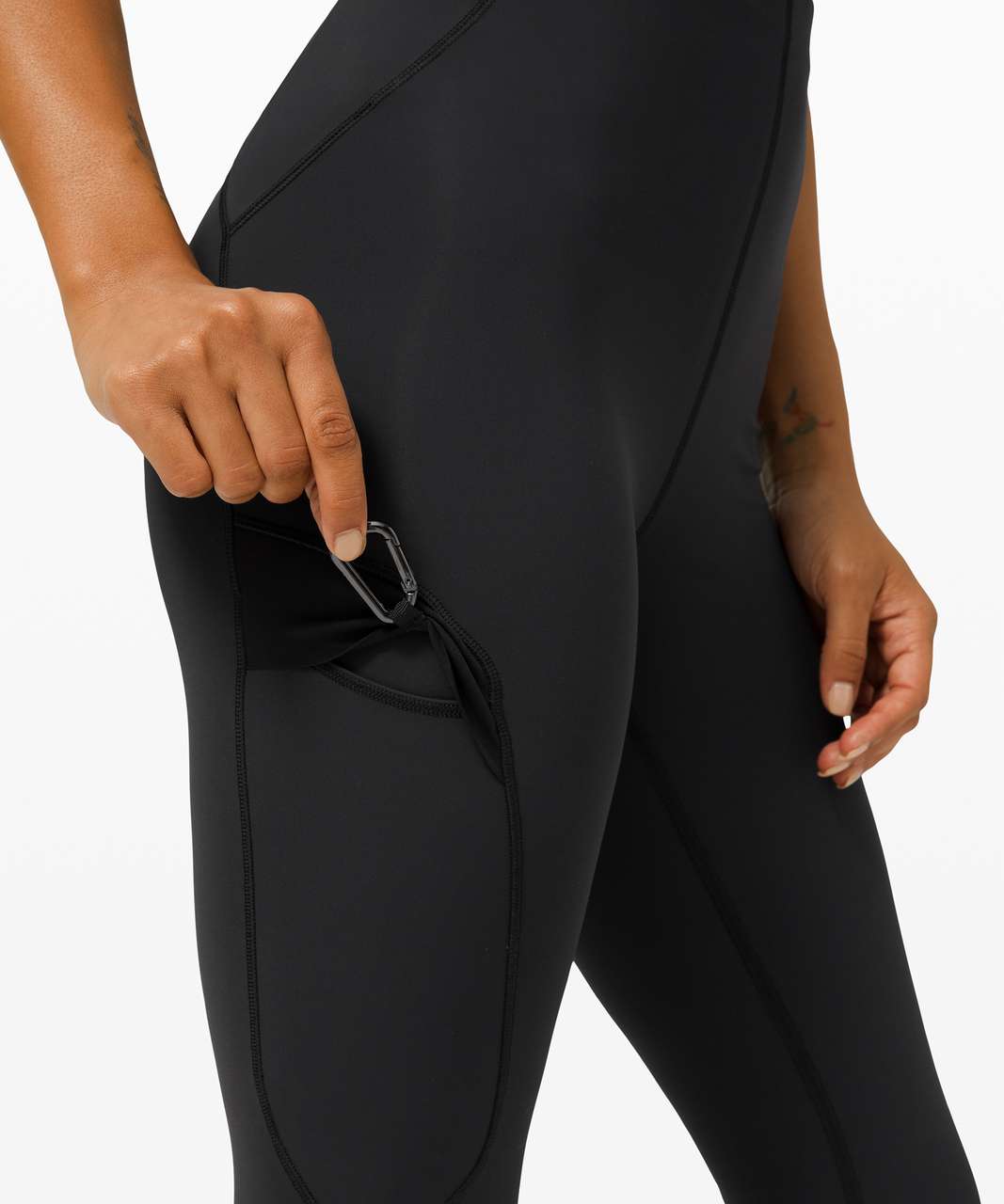 Lululemon Break a Trail Super High-Rise Tight 28 - Black - lulu fanatics