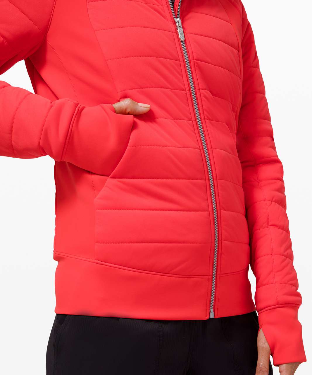 Lululemon Dynamic Movement Zip Hoodie - Love Red