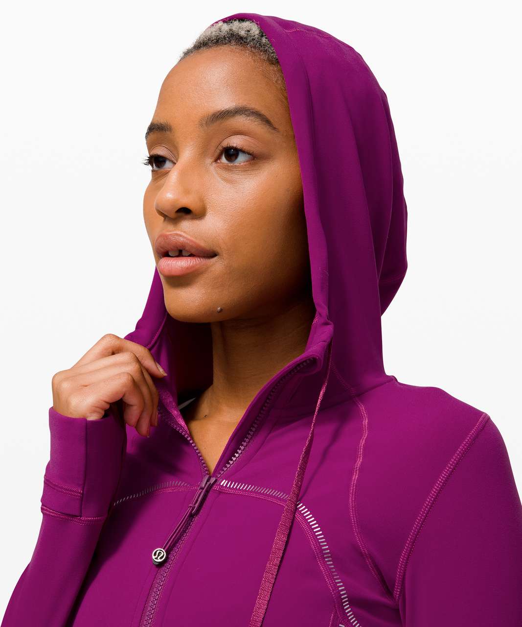 Lululemon Hooded Define Jacket *Gold - Deep Fuschia