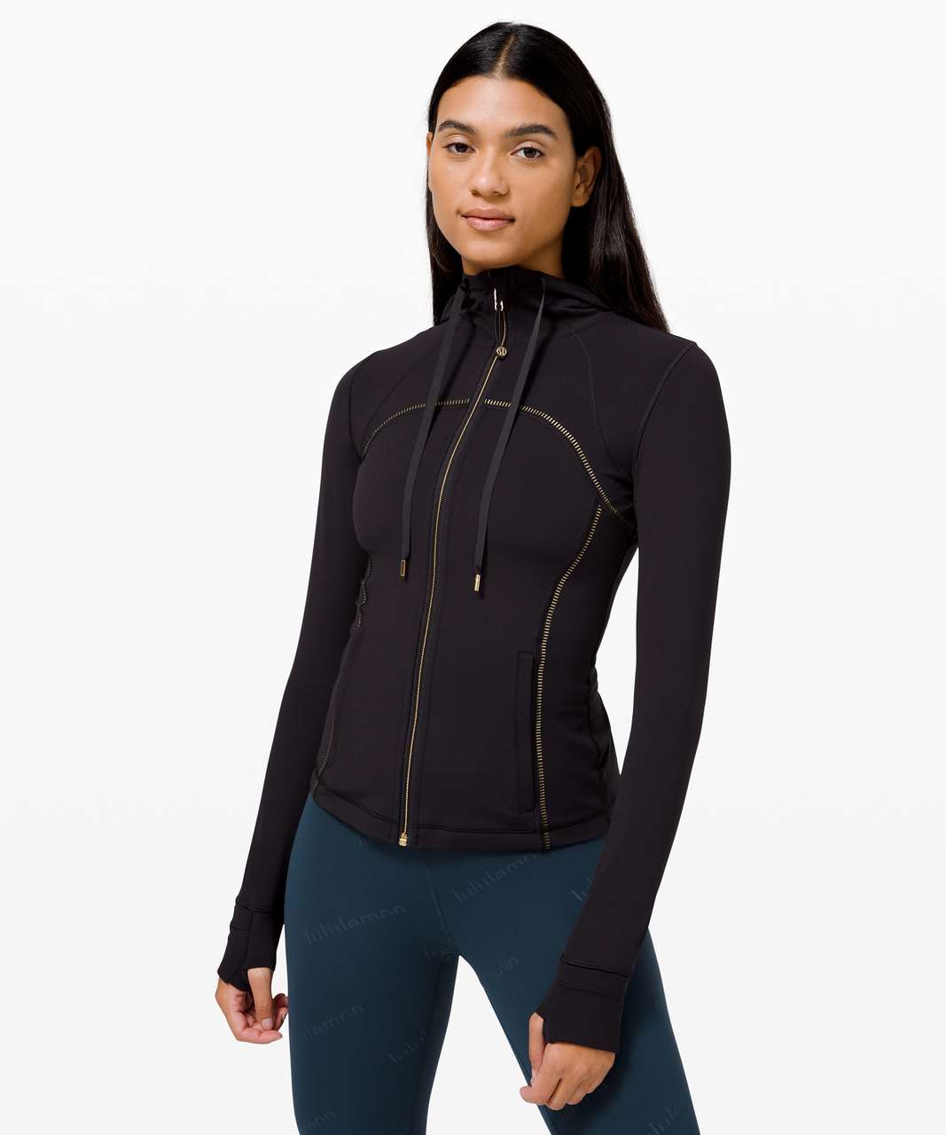 Lululemon Hooded Define Jacket *Gold - Black - lulu fanatics