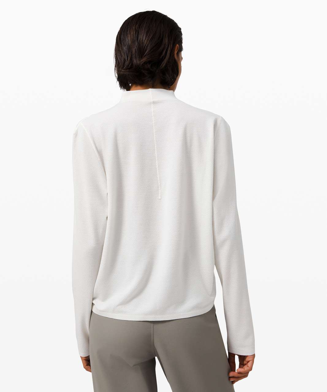 Lululemon Sarvada Mock Neck *lululemon lab - Turtledove