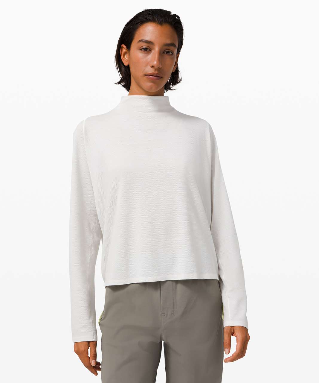 Lululemon Sarvada Mock Neck *lululemon lab - Turtledove