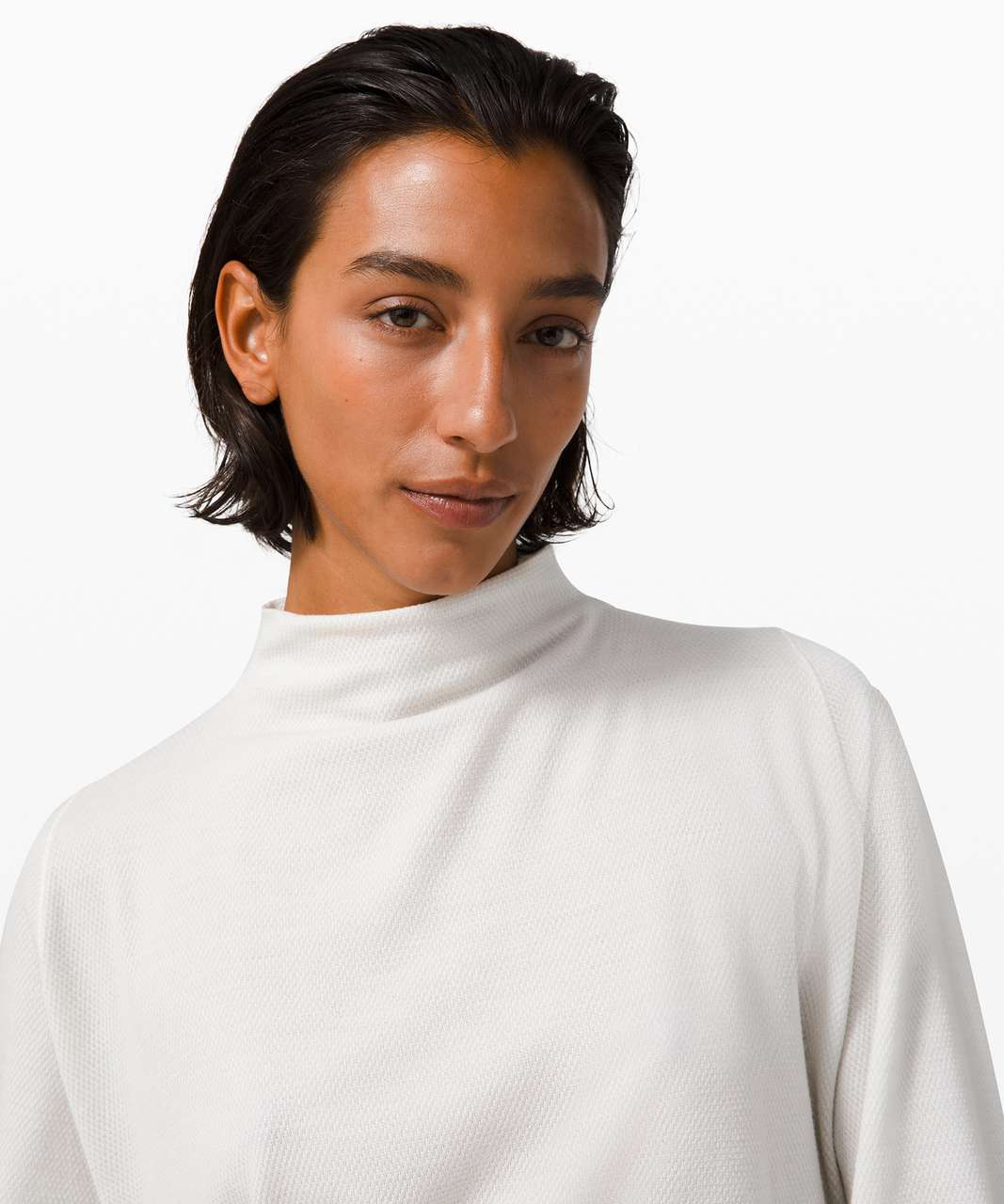 Lululemon Sarvada Mock Neck *lululemon lab - Turtledove