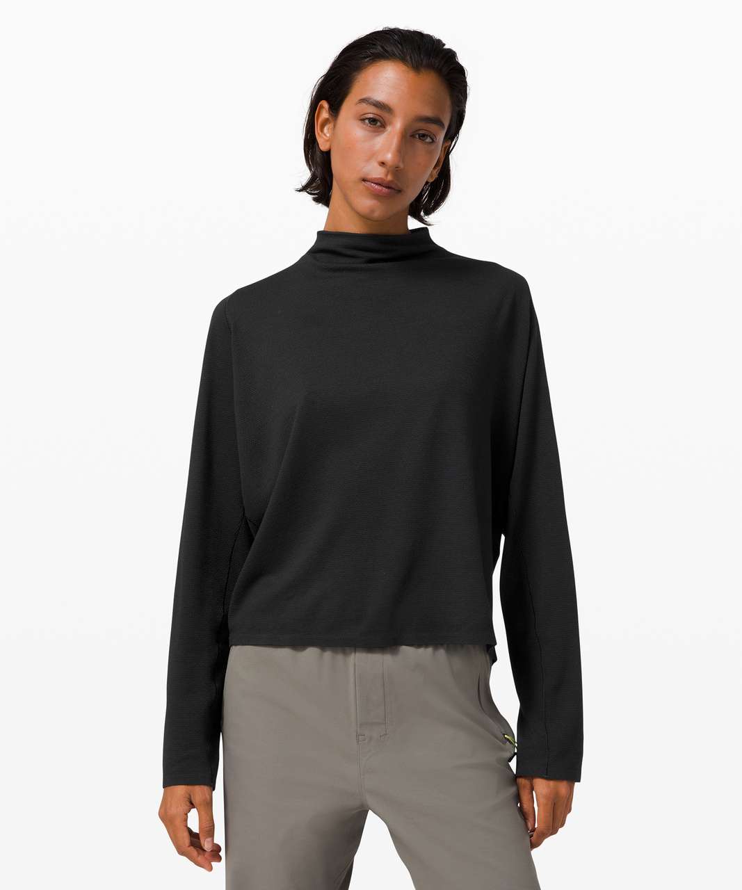 Lululemon Sarvada Mock Neck *lululemon lab - Black