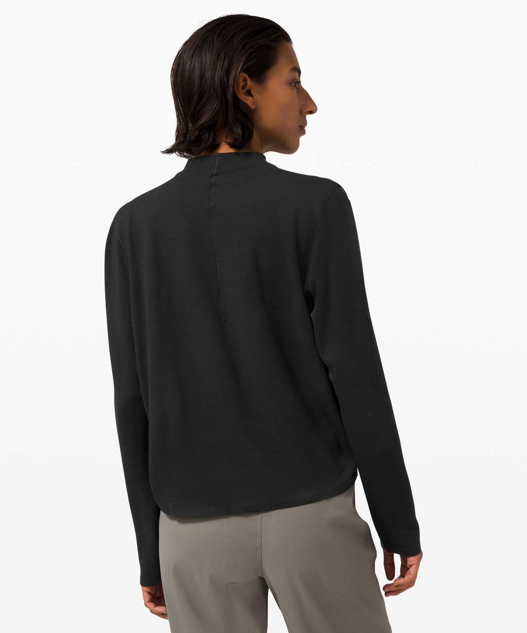 Lululemon Sarvada Mock Neck *lululemon lab - Black