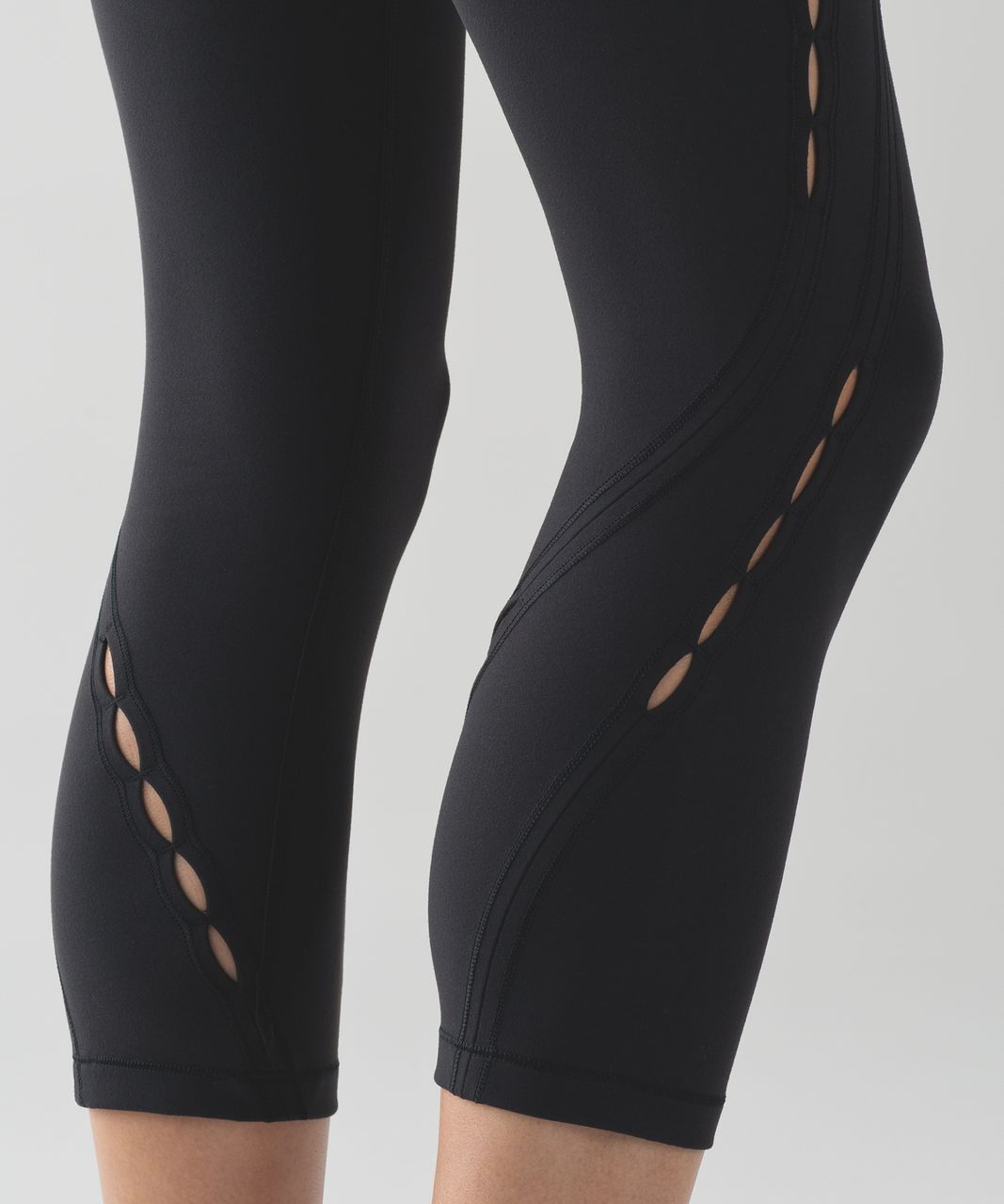 Lululemon Wunder Under Crop (Hi-Rise) (Peek) - Black (First Release)