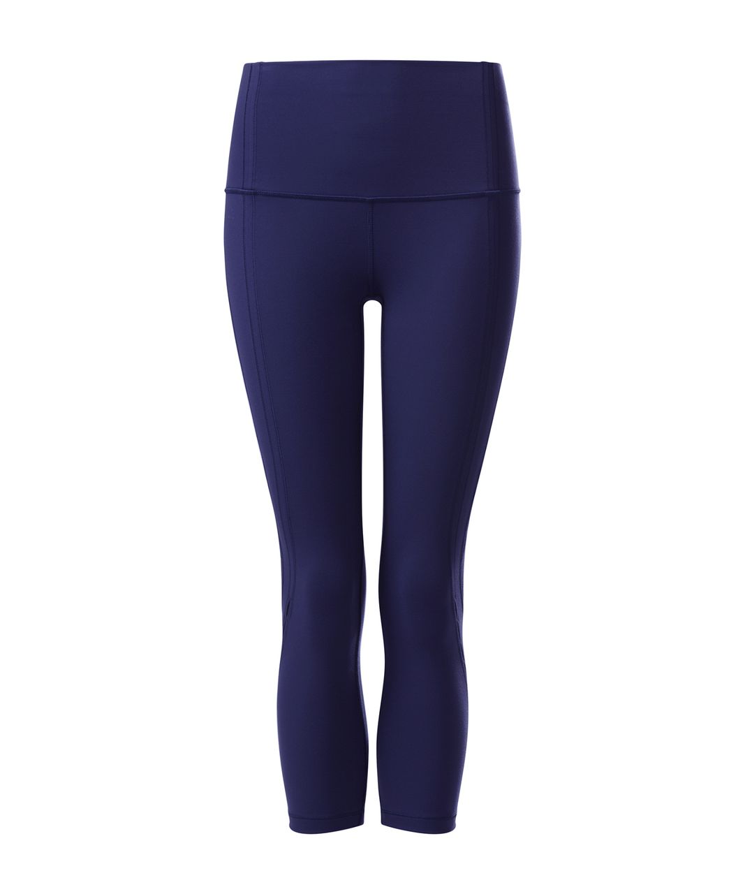 Lululemon Wunder Under Crop (Hi-Rise) (Peek) - Emperor Blue