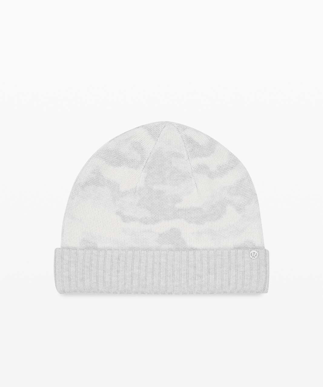 Lululemon Room for Warmth Beanie - Heathered Core Ultra Light Grey / Antique White