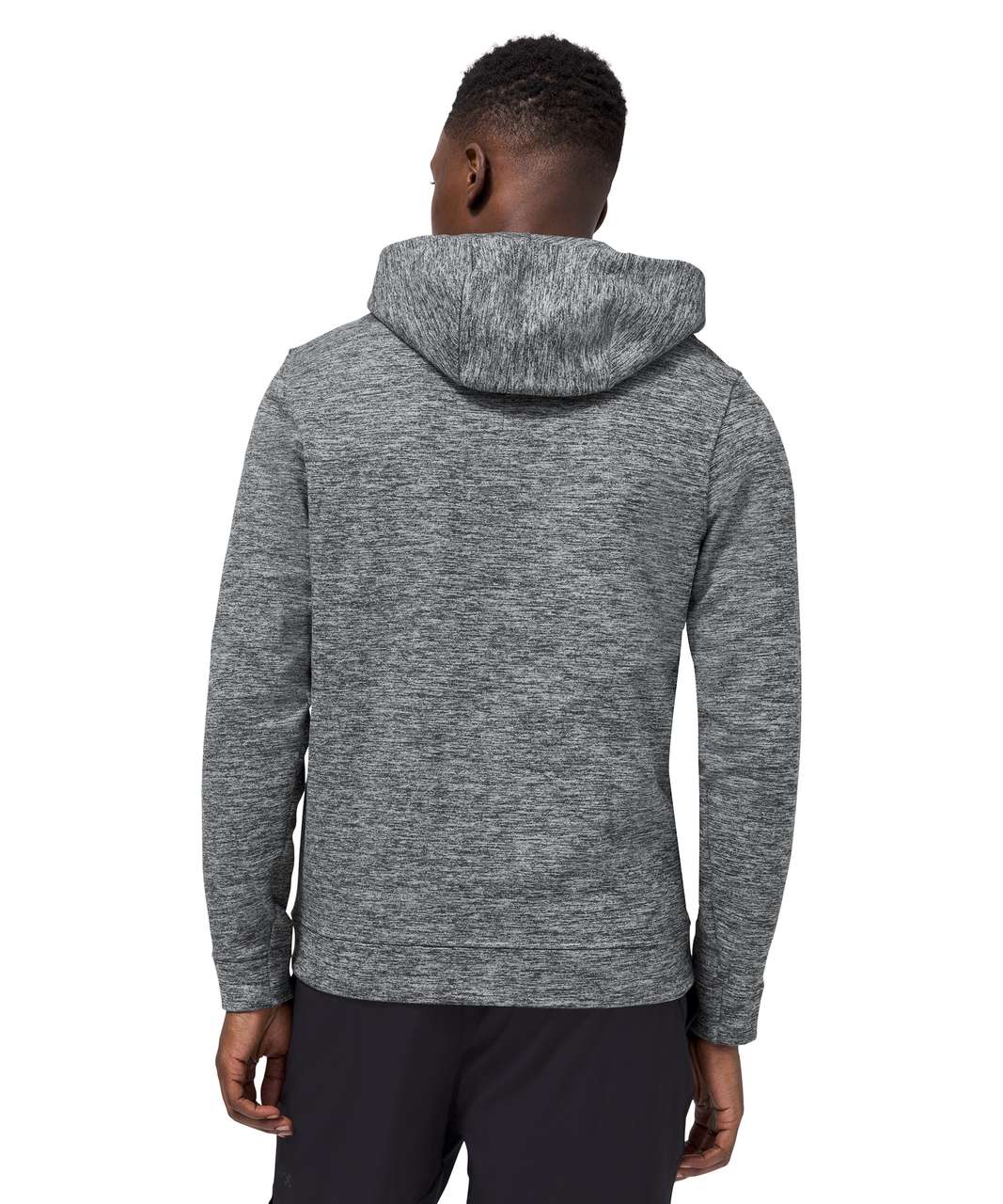 Lululemon Welterweight Zip Hoodie - Heathered Silver Drop / Black - lulu  fanatics