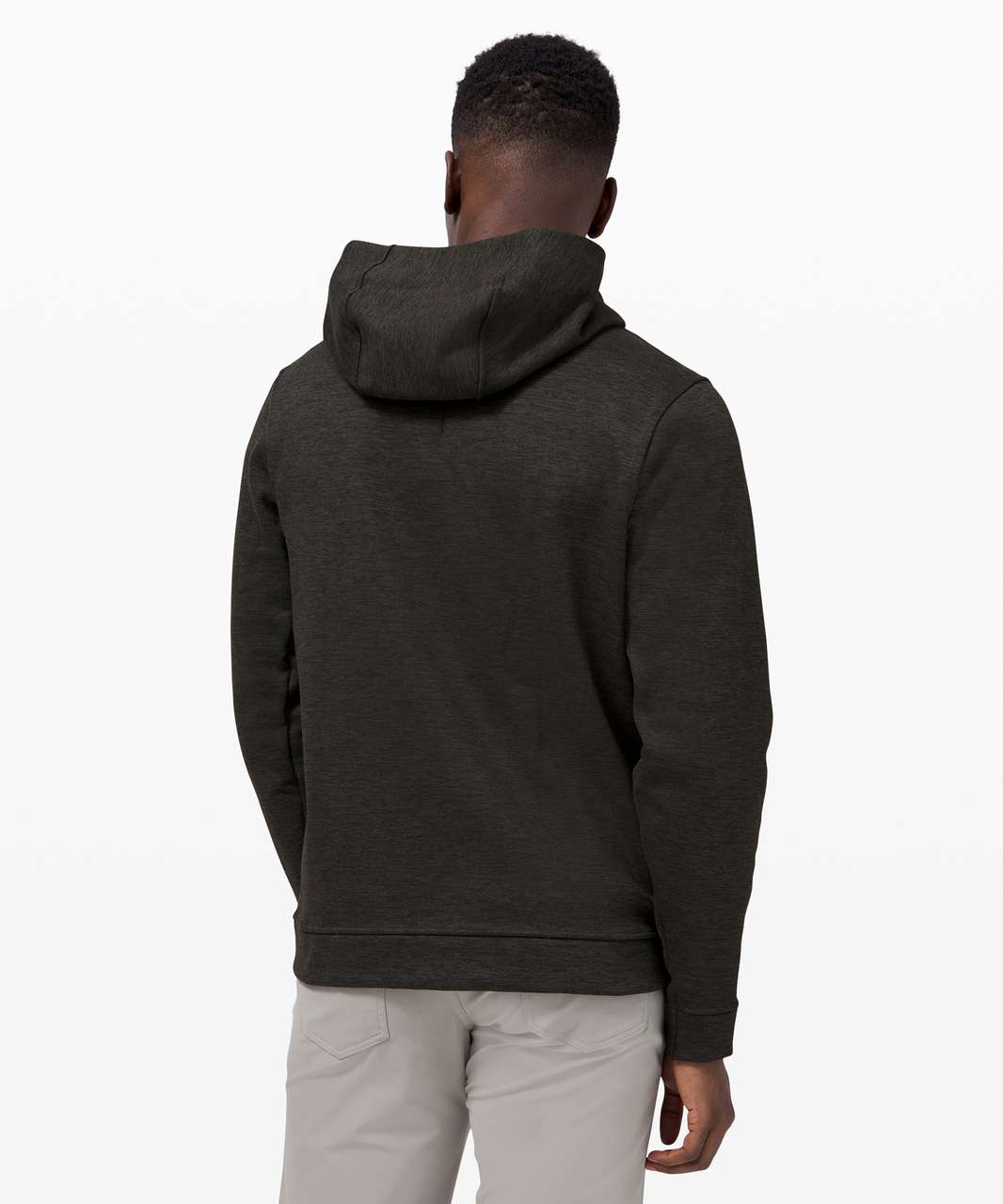 Lululemon Welterweight Zip Hoodie - Heathered Silver Drop / Black