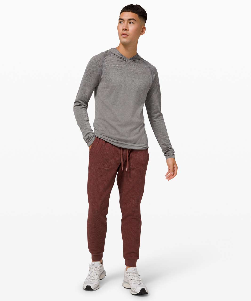 Lululemon At Ease Jogger 29" - Heathered Savannah / Black