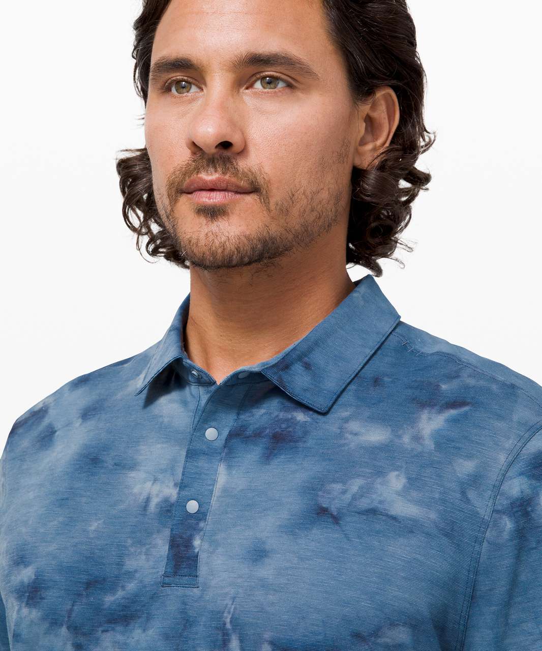 Lululemon Evolution Polo *Wash - Diamond Dye True Navy Chambray