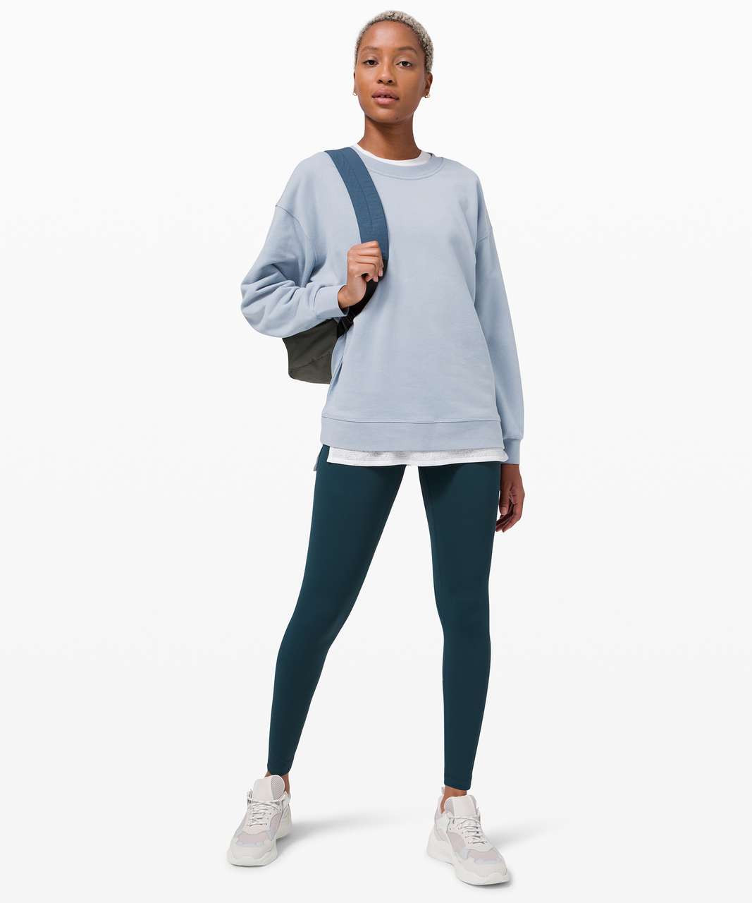 Lululemon Perfectly Oversized Crew - Chambray