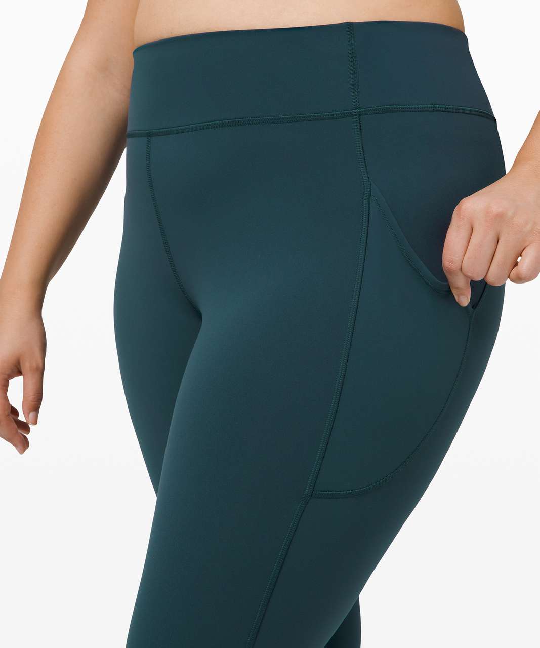 NWT Lululemon Invigorate High-Rise Tight 25 Smoked Spruce Size 0