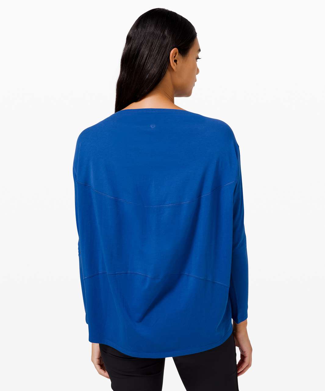 Lululemon Back In Action Long Sleeve Blue Linen 2 - $50 (13% Off Retail) -  From francesca