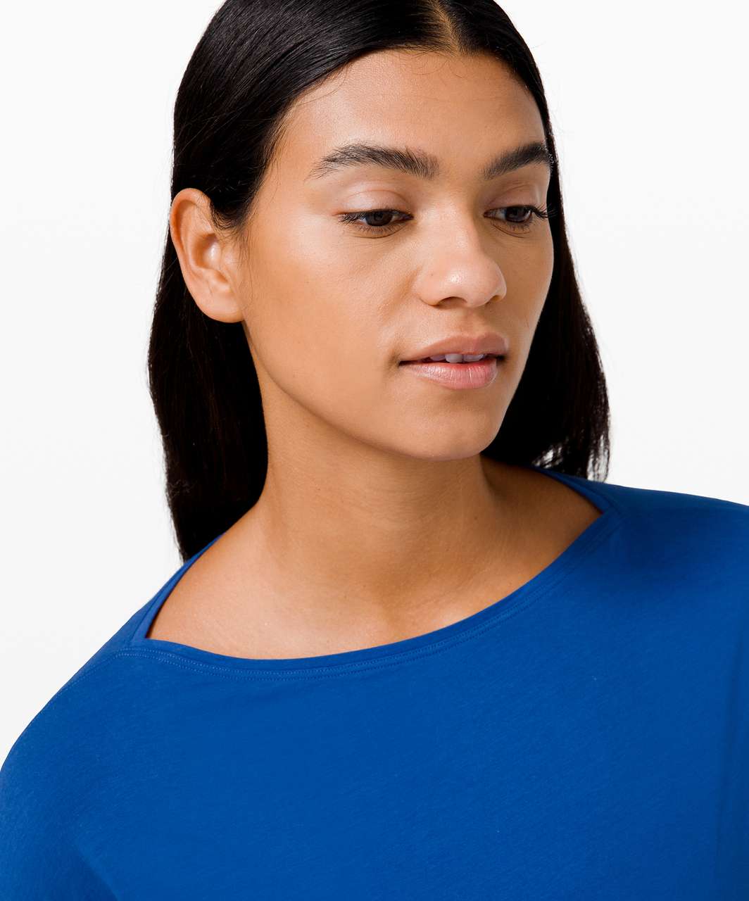 Lululemon Back In Action Long Sleeve Blue Linen 2 - $50 (13% Off Retail) -  From francesca