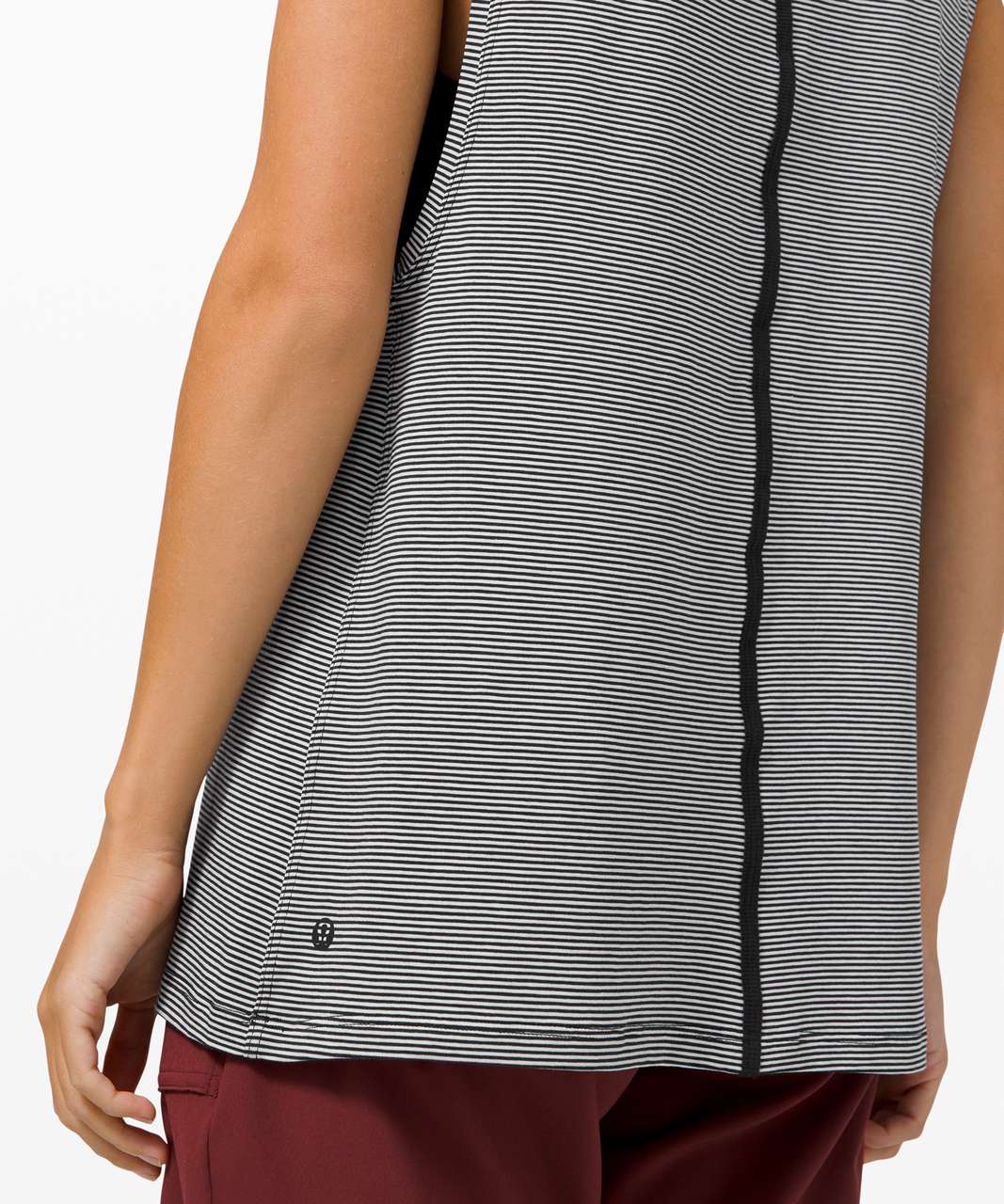 Lululemon All Yours Tank - Tonka Stripe Black White