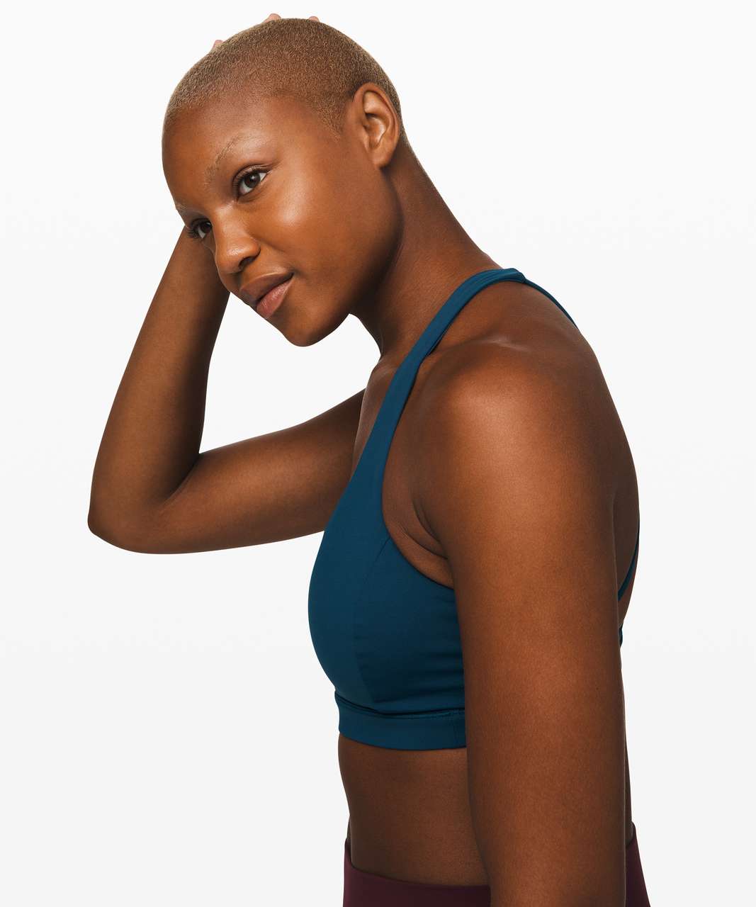 Lululemon Free to Be Serene Cross-Front Bra *Light Support, C/D Cup - Night  Sea - lulu fanatics