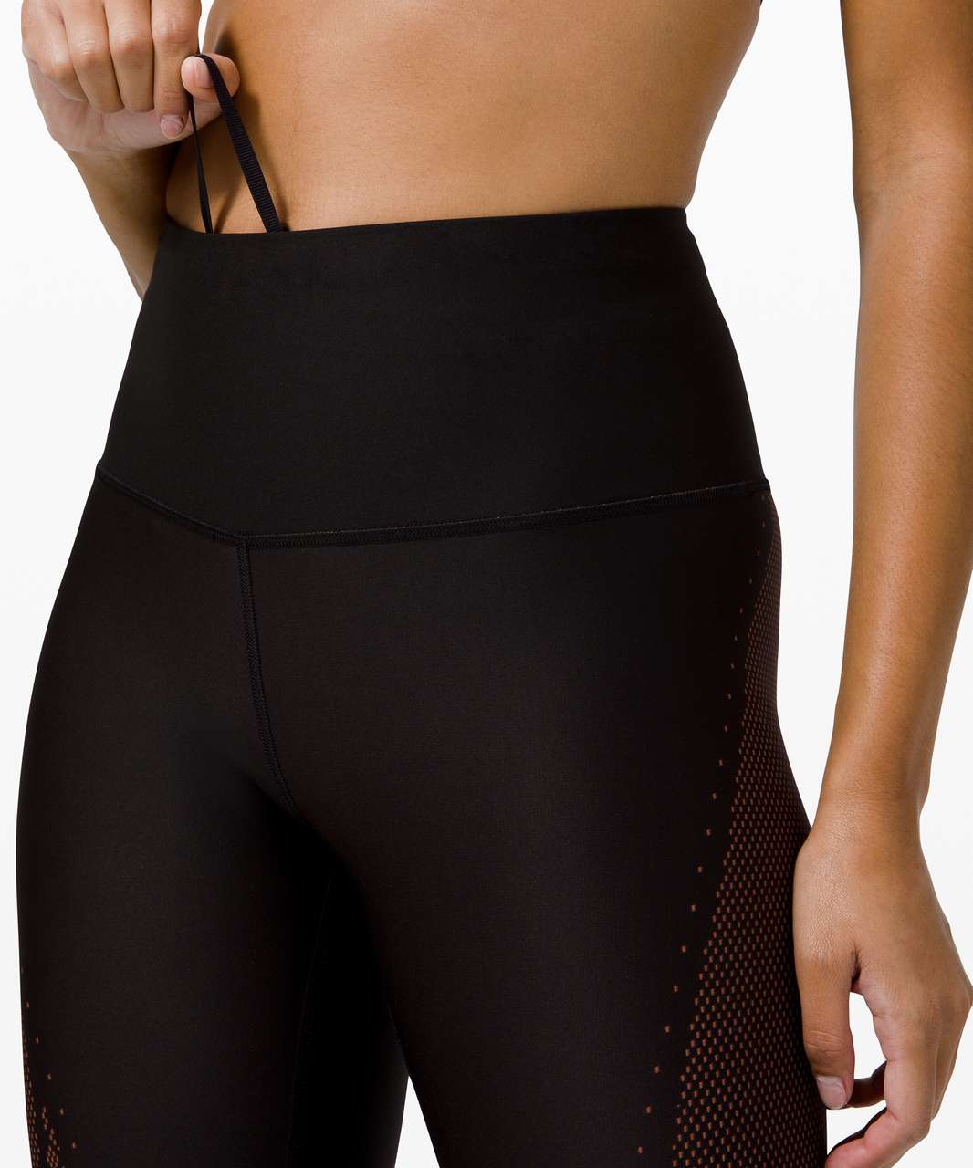 Black Cutout Lululemon Leggings - The Revury