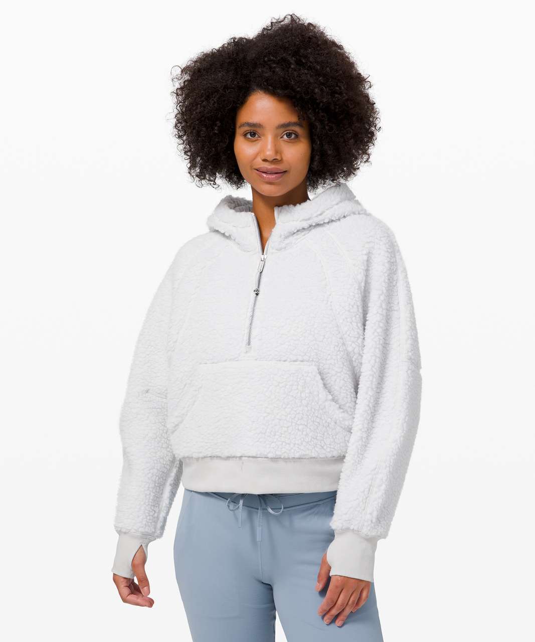 Lululemon athletica Scuba Oversized Quilted Half Zip, Women's Hoodies &  Sweatshirts