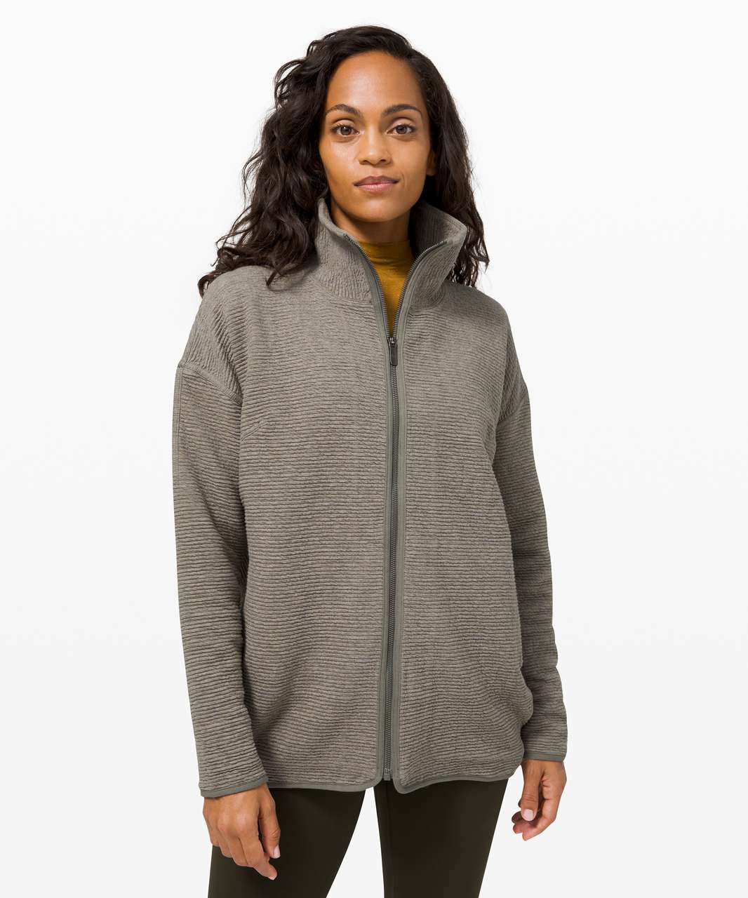 Lululemon Apres It All Jacket - Grey Sage - lulu fanatics