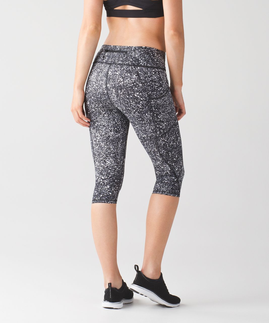 Lululemon Tight Stuff Tight - Black / Sequin Dot Black Silver