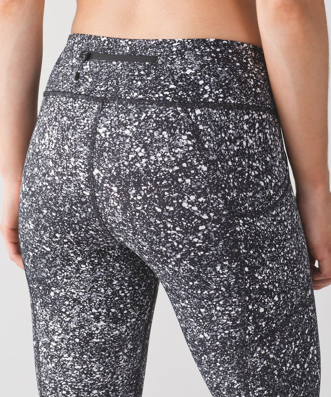 Lululemon Tight Stuff Tight II size 6 Luminesce Splatter White