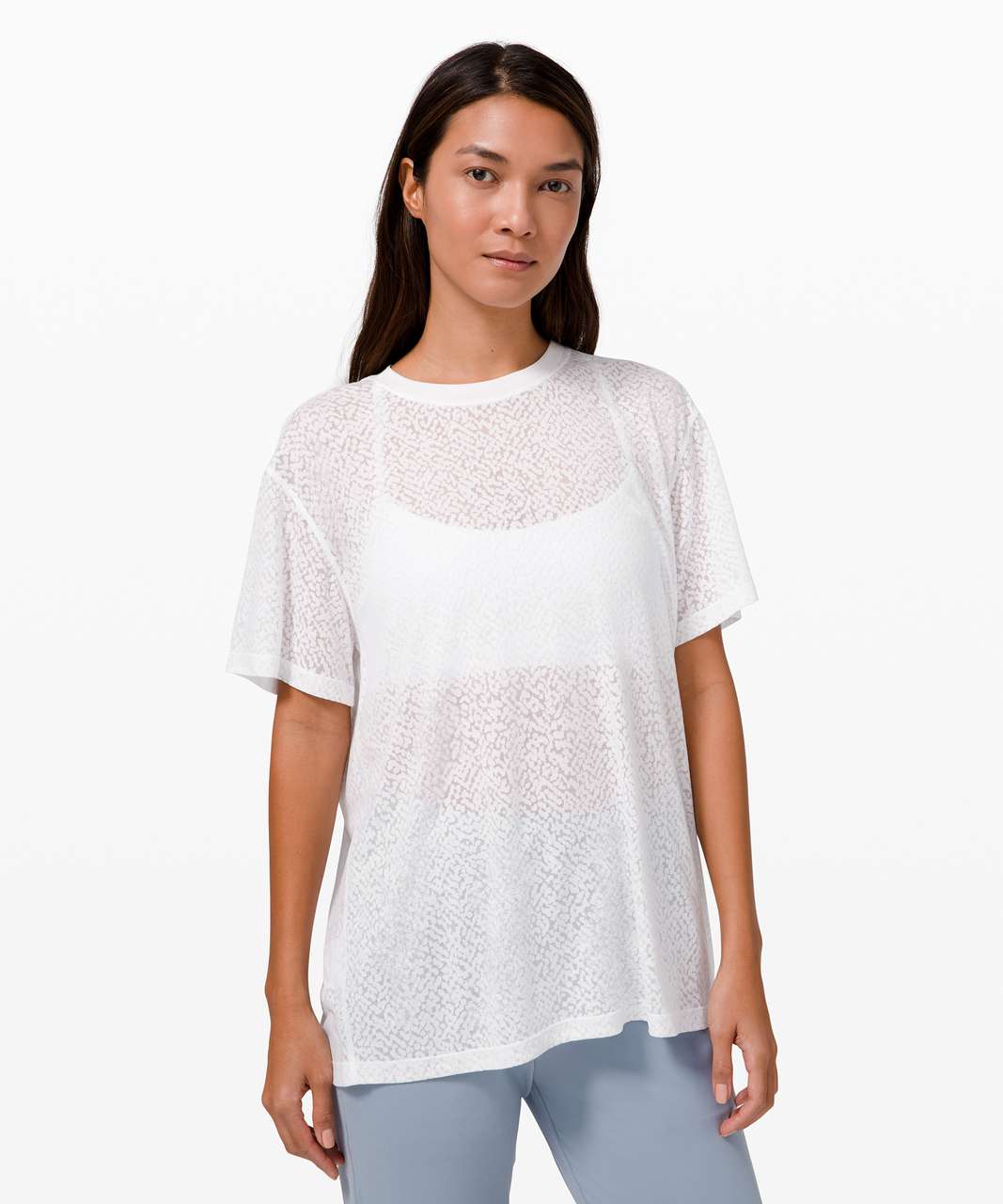 Lululemon All Yours Crop Tank Top *Veil - White - lulu fanatics