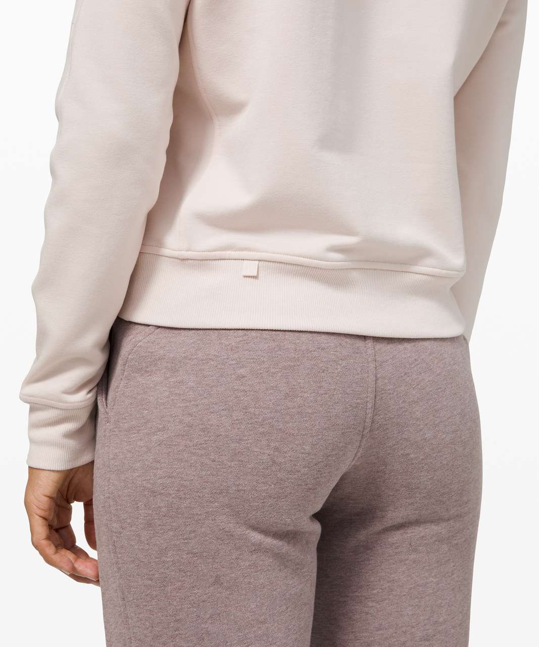 Lululemon Warm Down Crew - Silk Rose - lulu fanatics