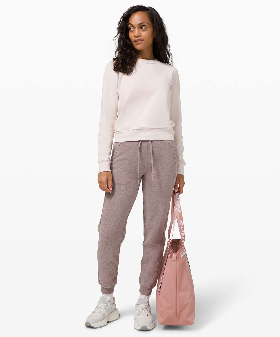 Lululemon Warm Down Crew - Silk Rose