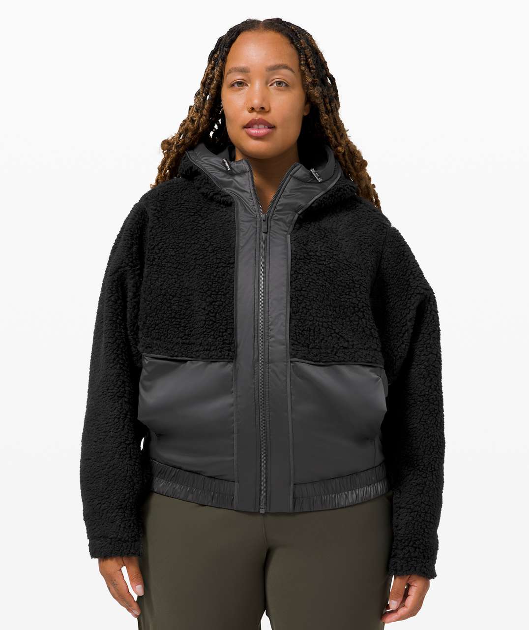 Lululemon Sherpa and Shine Jacket - Black