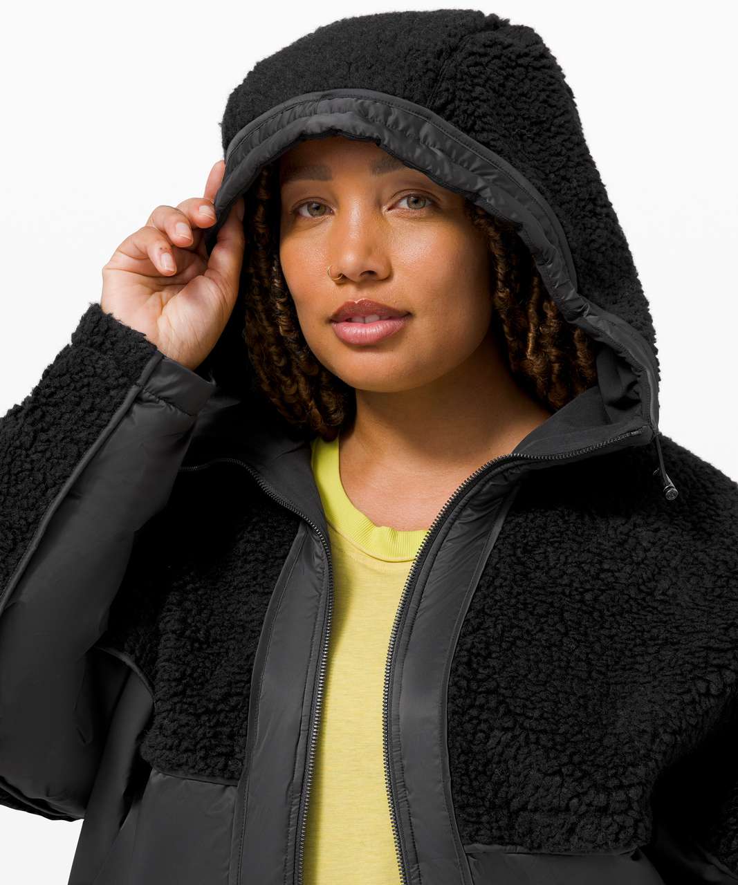 Lululemon Sherpa and Shine Jacket - Black