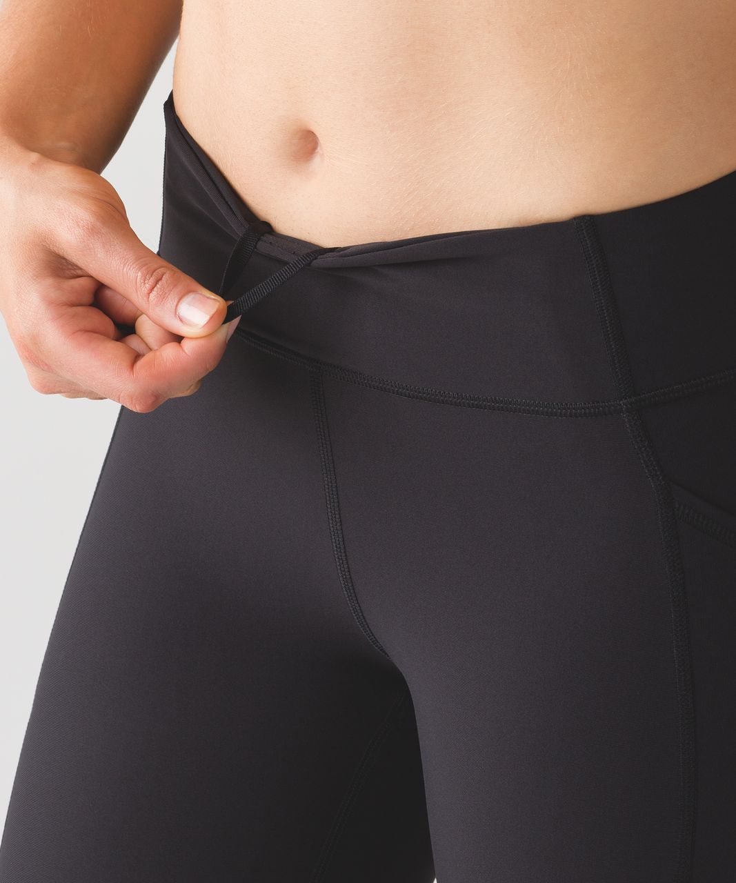 Lululemon Tight Stuff Crop II - Black - lulu fanatics