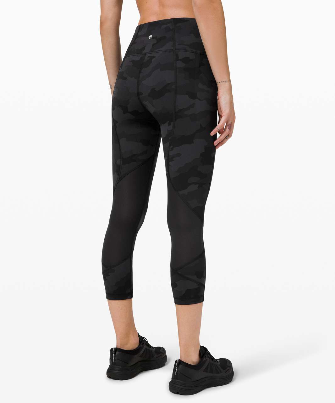 Lululemon Pace Rival Crop - 22 - Heathered Black / Black - 8 - $45 - From  revivalmdc